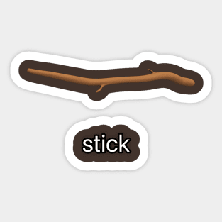 Worlds greatest toy- stick Sticker